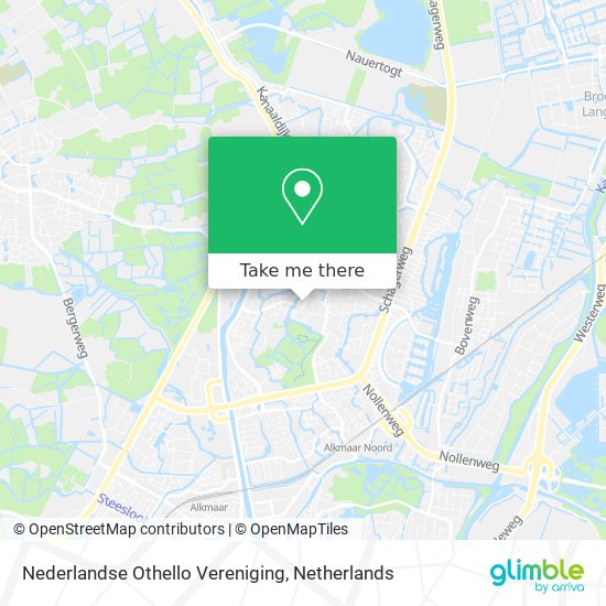 Nederlandse Othello Vereniging map