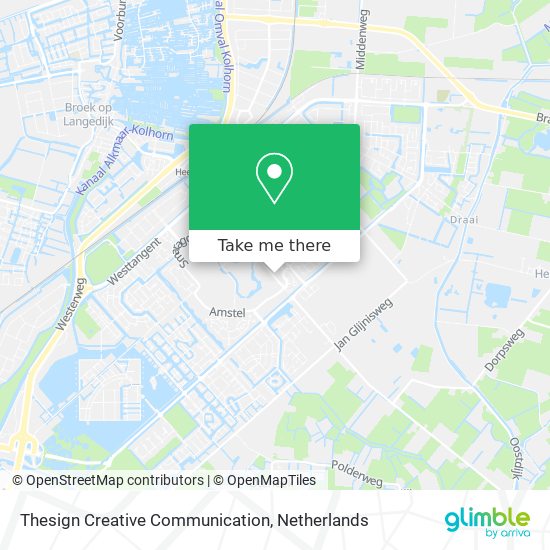 Thesign Creative Communication map