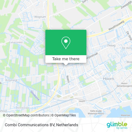 Combi Communications BV map