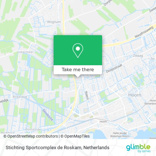 Stichting Sportcomplex de Roskam map