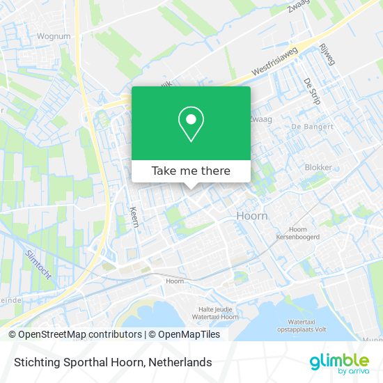 Stichting Sporthal Hoorn map
