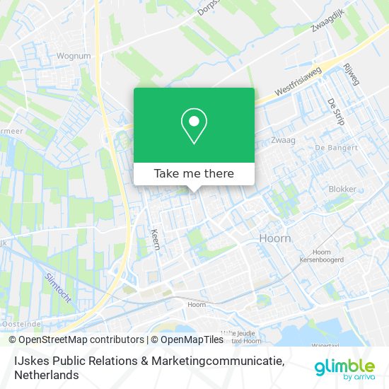 IJskes Public Relations & Marketingcommunicatie map