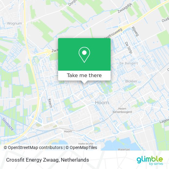 Crossfit Energy Zwaag map