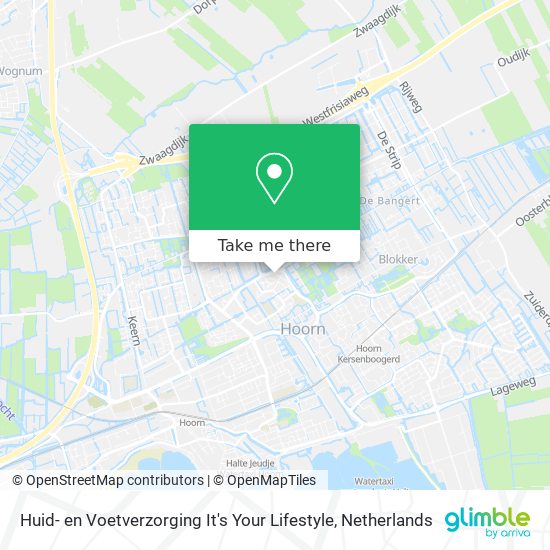 Huid- en Voetverzorging It's Your Lifestyle map