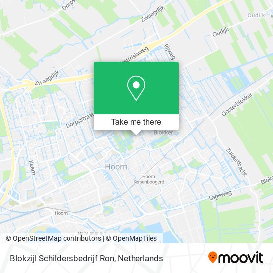 Blokzijl Schildersbedrijf Ron map