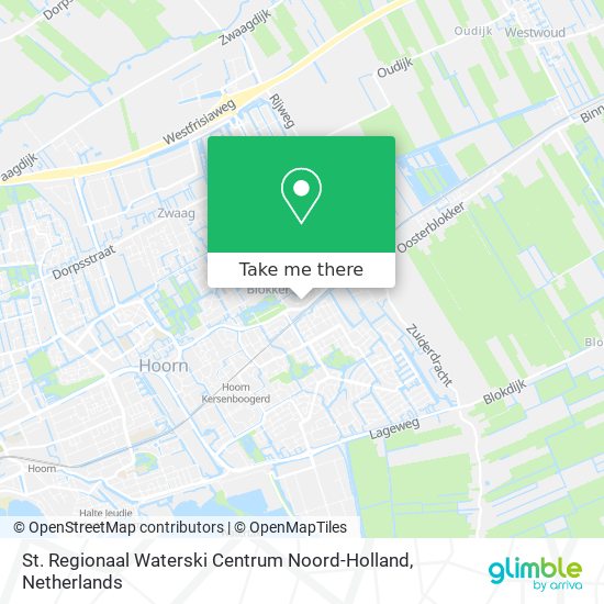 St. Regionaal Waterski Centrum Noord-Holland map