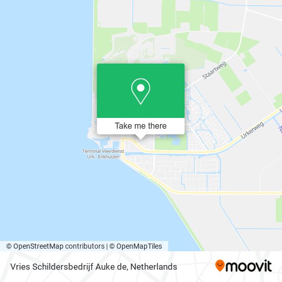 Vries Schildersbedrijf Auke de map