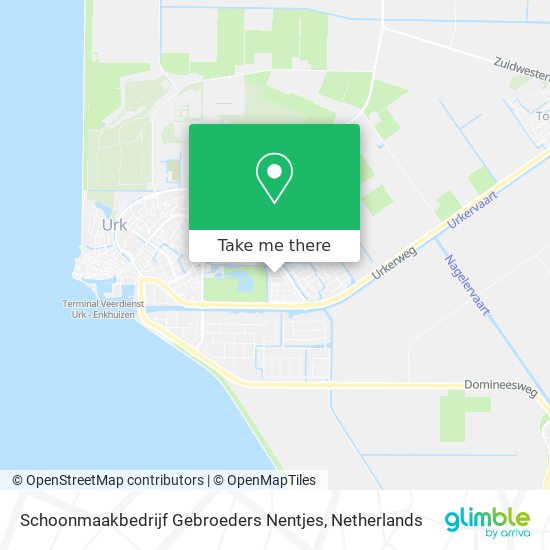 Schoonmaakbedrijf Gebroeders Nentjes map