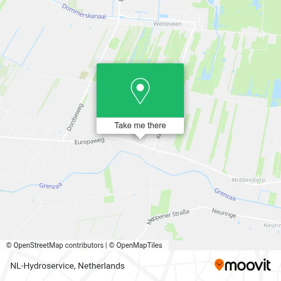 NL-Hydroservice map