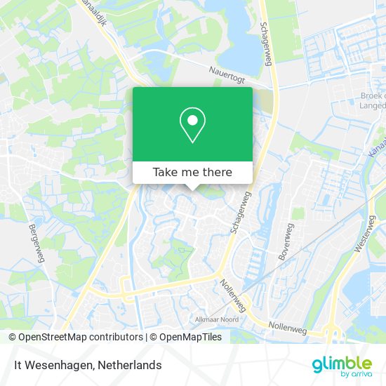 It Wesenhagen map