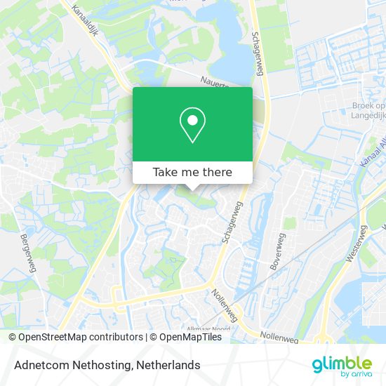 Adnetcom Nethosting map