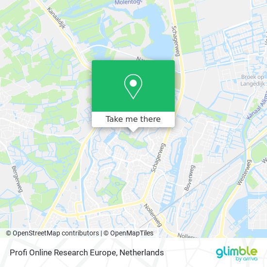 Profi Online Research Europe map