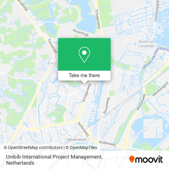 Unibib International Project Management Karte