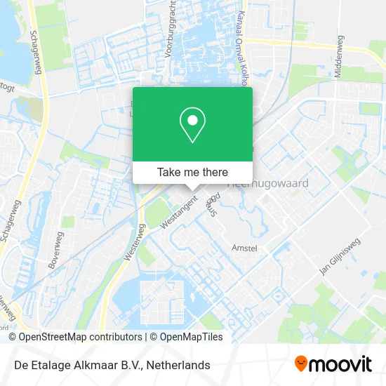 De Etalage Alkmaar B.V. map