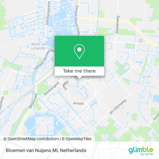 Bloemen van Nuijens Mi map