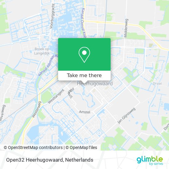 Open32 Heerhugowaard map