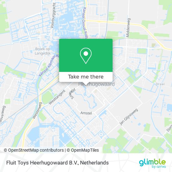 Fluit Toys Heerhugowaard B.V. map