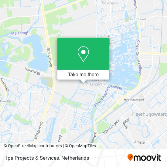Ipa Projects & Services map