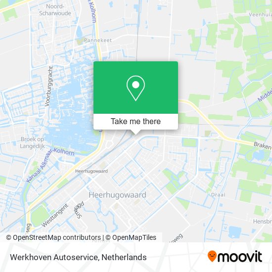 Werkhoven Autoservice Karte