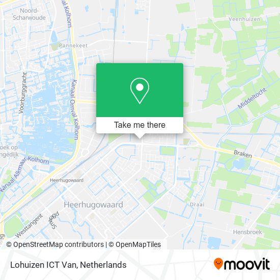 Lohuizen ICT Van map