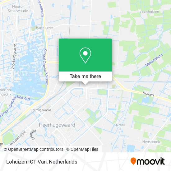 Lohuizen ICT Van map