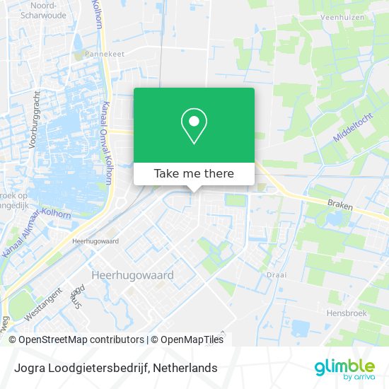 Jogra Loodgietersbedrijf map