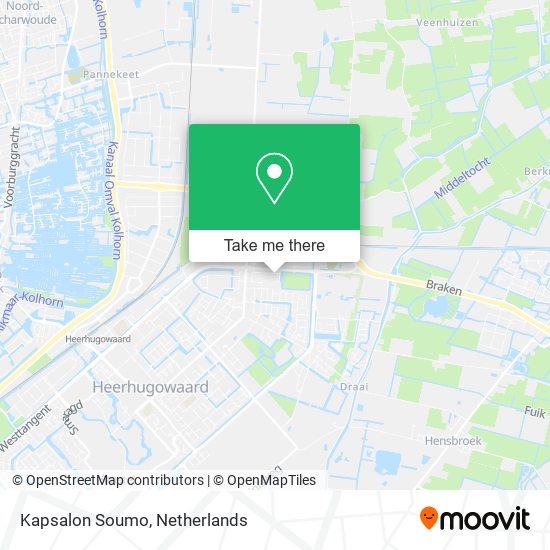 Kapsalon Soumo map