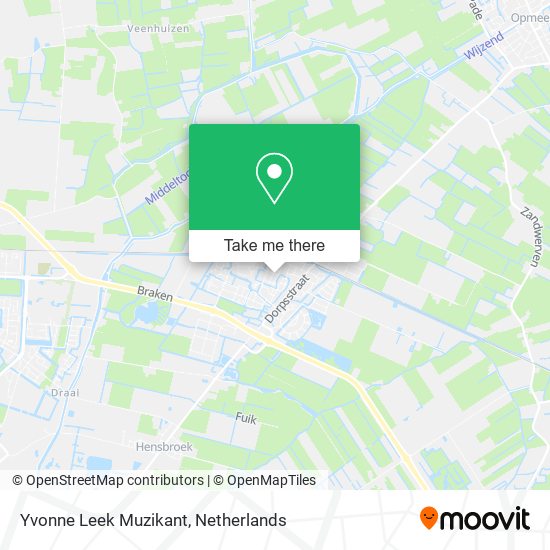 Yvonne Leek Muzikant map