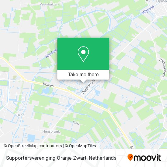 Supportersvereniging Oranje-Zwart map