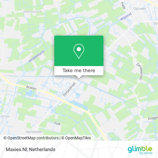 Maxies.Nl Karte