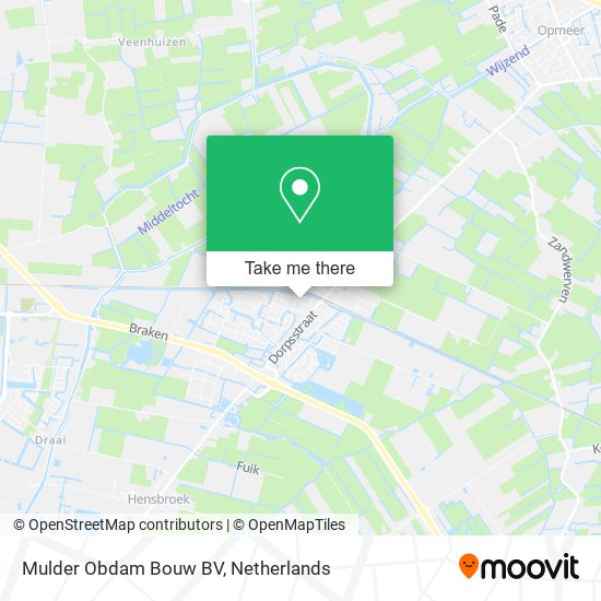 Mulder Obdam Bouw BV map