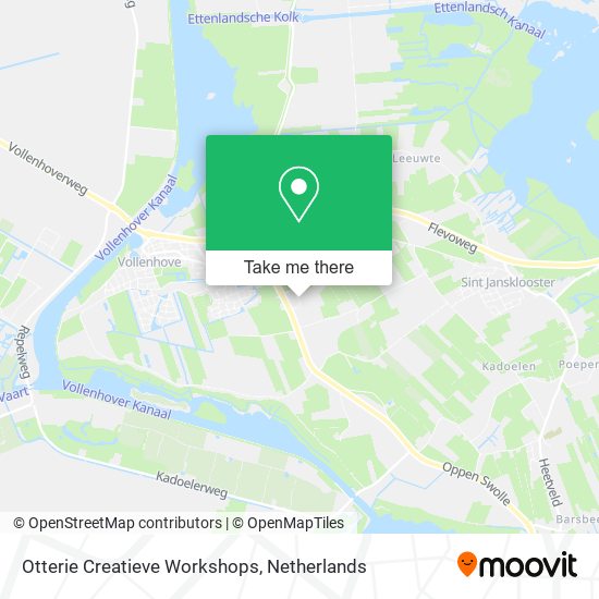 Otterie Creatieve Workshops map