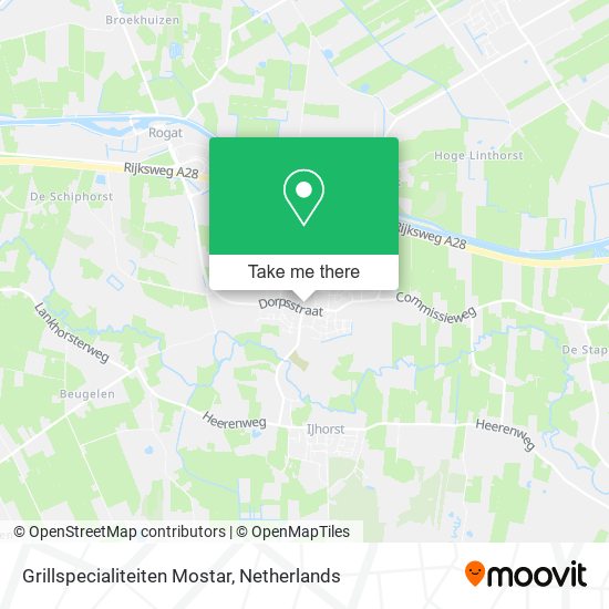 Grillspecialiteiten Mostar map