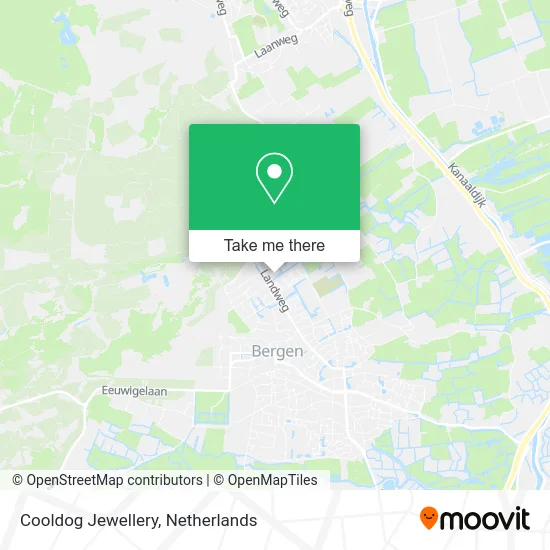 Cooldog Jewellery map