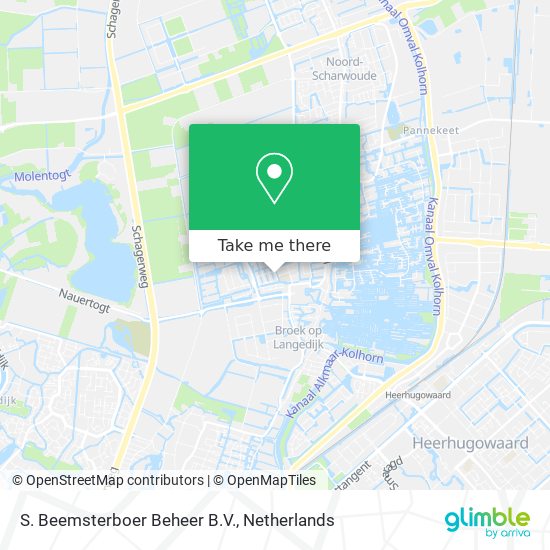 S. Beemsterboer Beheer B.V. map