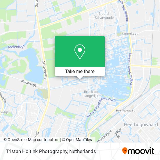 Tristan Hoitink Photography map