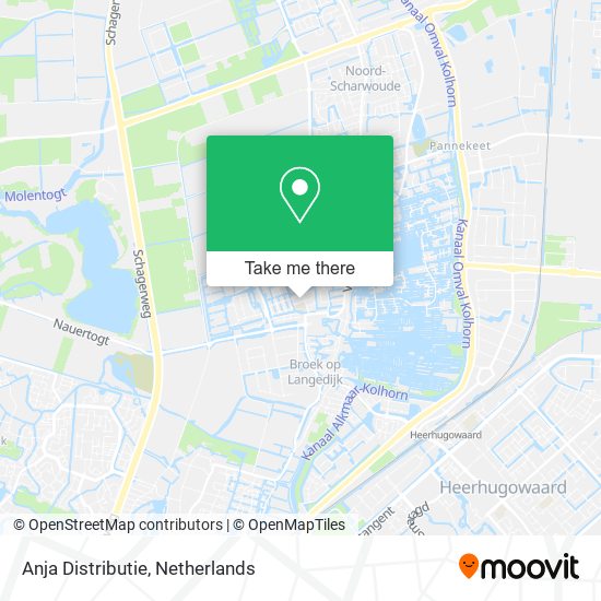 Anja Distributie map