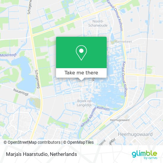 Marja's Haarstudio map