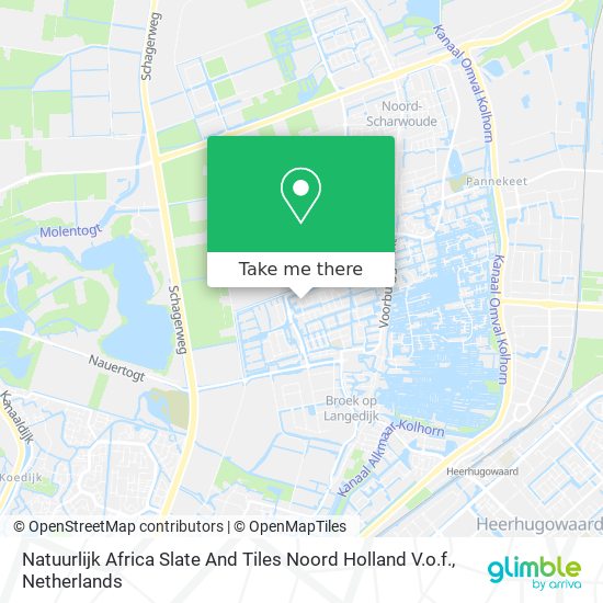 Natuurlijk Africa Slate And Tiles Noord Holland V.o.f. Karte