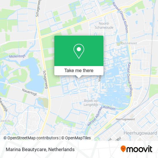 Marina Beautycare map