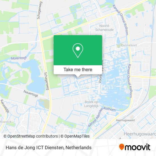Hans de Jong ICT Diensten map