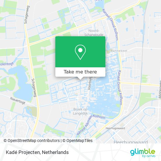 Kadé Projecten map