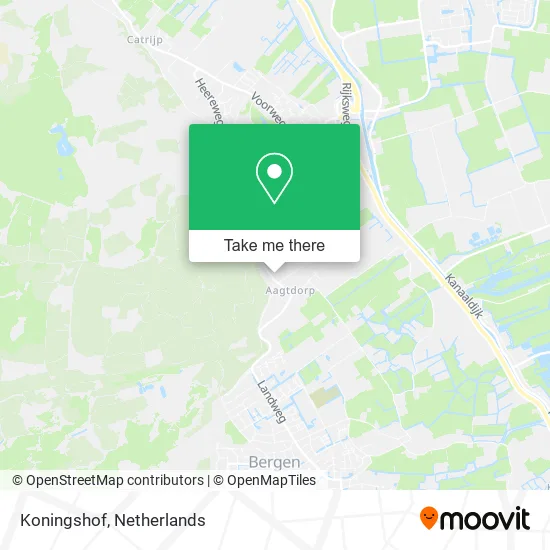 Koningshof map