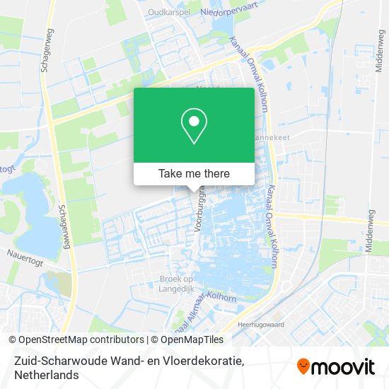 Zuid-Scharwoude Wand- en Vloerdekoratie map