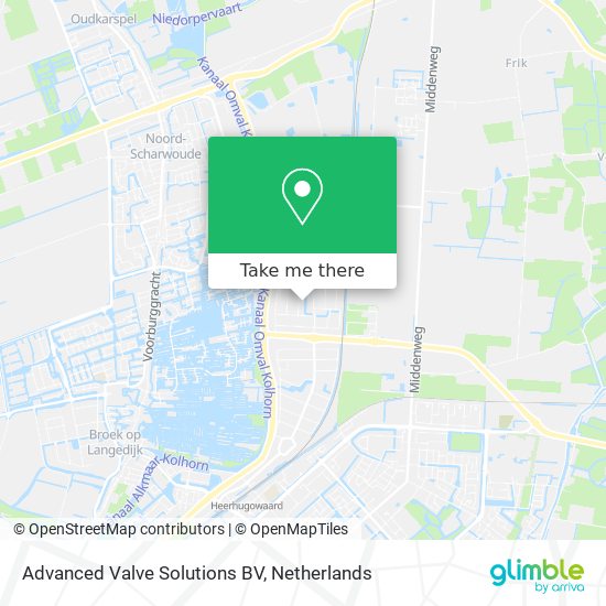 Advanced Valve Solutions BV map