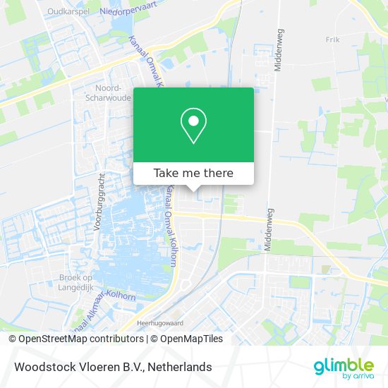 Woodstock Vloeren B.V. map