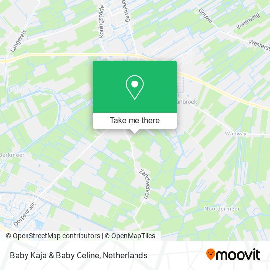 Baby Kaja & Baby Celine map
