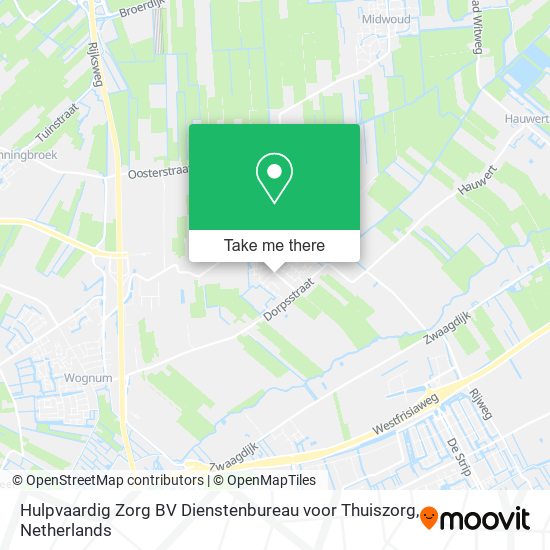 Hulpvaardig Zorg BV Dienstenbureau voor Thuiszorg map