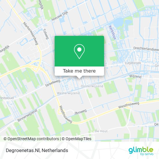 Degroenetas.Nl map