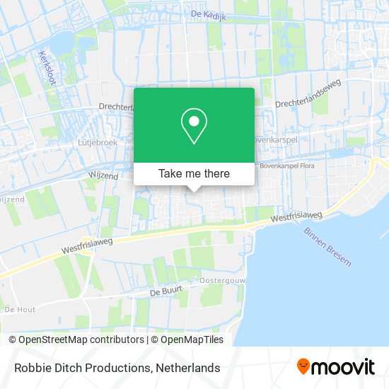 Robbie Ditch Productions map